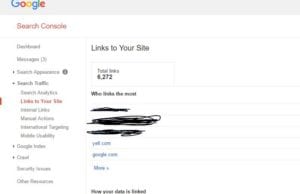 search console links- penguin 4.0 Google update
