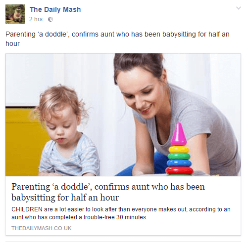 The Daily Mash Facebook