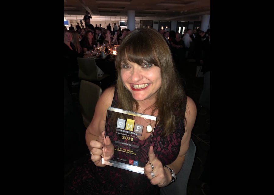 justine perry sme national business award winner 2018