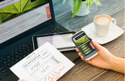 modern website design responsive