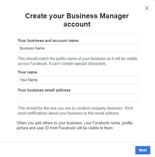facebook account management