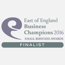 East of England Business Champions 2016 - Finalist